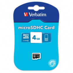 Verbatim microSD 4GB HC,...