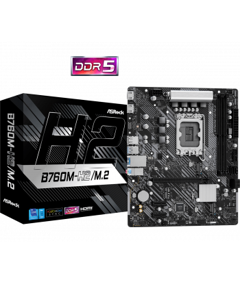 ASRock B760M-H2/M.2, DDR5,...