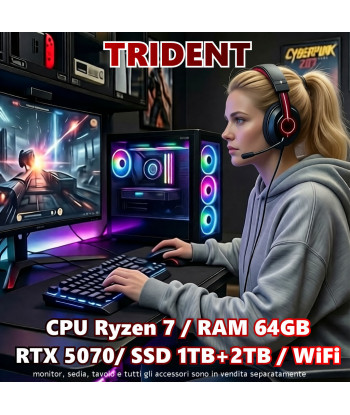PC Gaming TRIDENT, AMD...