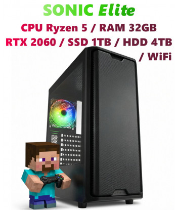 PC Gaming SONIC Elite, AMD...