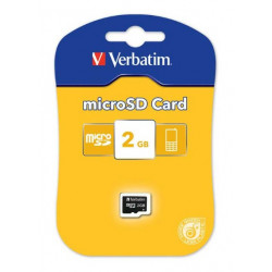 Verbatim memory card 2GB...